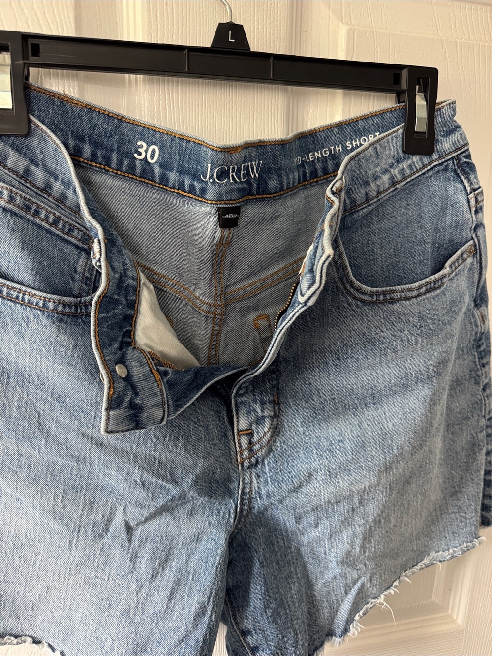 J. Crew Light Blue Denim Cutoff Shorts